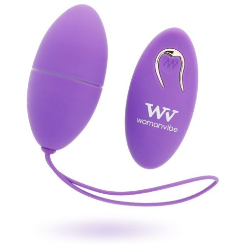 WOMANVIBE – ALSAN EGG CONTROLE REMOTO SILICONE ROXO