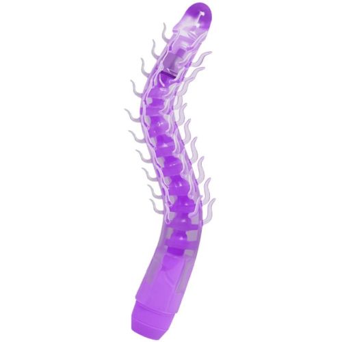 BAILE – FLEXI VIBE SENSUAL SPINE DILDO VIBRAT?RIO DOBRVEL LILAL 23.5 CM