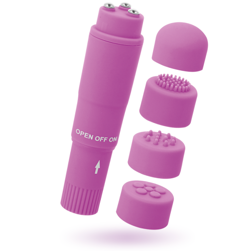 GLOSSY – MASSAGER DE BOLSO KURT ROXO