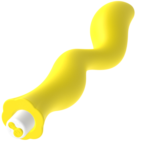 G-SPOT – PONTO G GAVYN VIBRADOR AMARELO