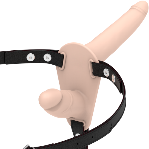 FETISH SUBMISSIVE HARNESS – DUPLA PENETRAO CARNE