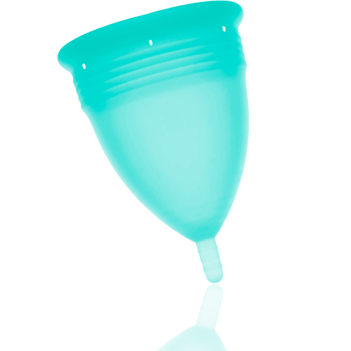 STERCUP – COPO MENSTRUAL DE SILICONE FDA AQUAMARINE – TAMANHO S