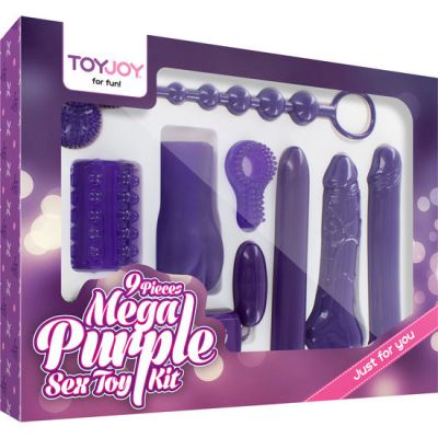 TOYJOY – SÓ PARA VOCÊ KIT DE BRINQUEDOS SEXUAIS MEGA ROXO