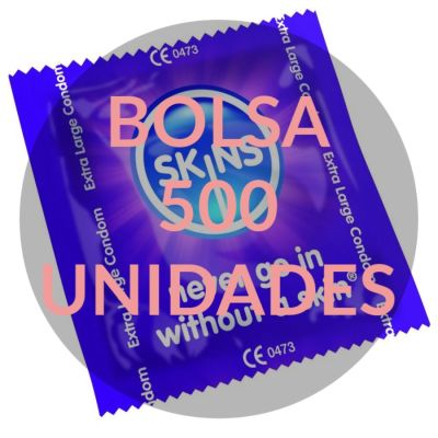 SKINS – CONDOM EXTRA LARGE BAG 500