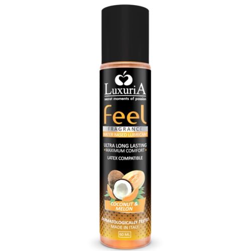 INTIMATELINE – LUXURIA FEEL LUBRIFICANTE BASE DE GUA DE COCO E MELO 60 ML