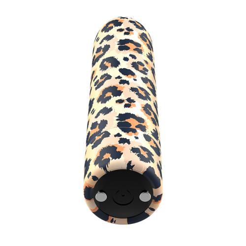 CUSTOM BULLETS – BALAS PERSONALIZADAS BALAS RECARREGÁVEIS LEOPARDO 10 INTENSIDADES