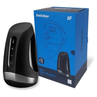 SATISFYER – MEN MASTURBADOR VIBRAO DE CALOR