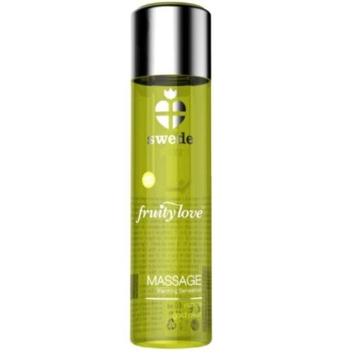 SWEDE – FRUITY LOVE ÓLEO DE MASSAGEM EFEITO DE AQUECIMENTO BAUNILHA E PÊRA DOURADA 60 ML.