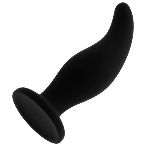 OHMAMA – PLUG ANAL CURVO DE SILICONE PONTO P 12 CM