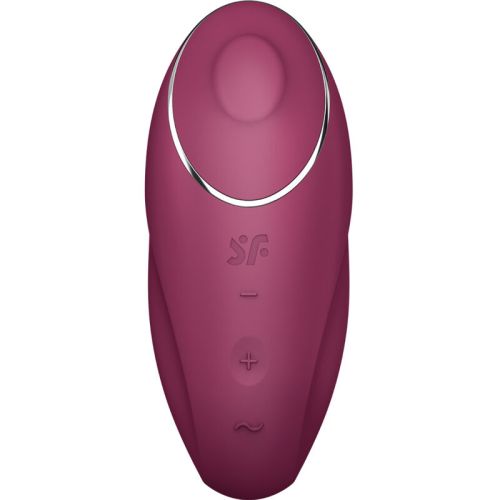SATISFYER – TAP & CLIMAX 1 VIBRADOR LAY-ON VERMELHO