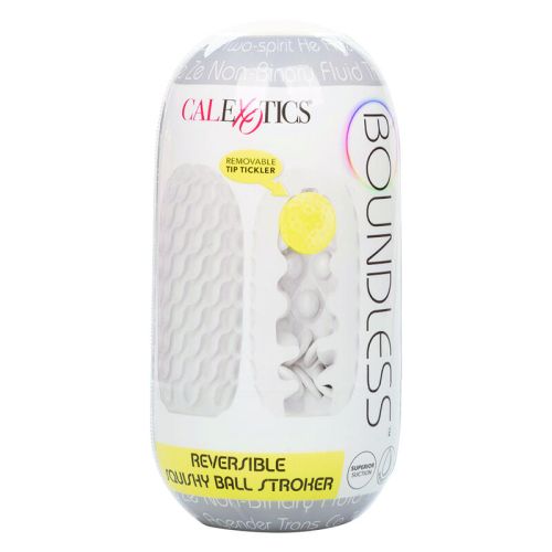 CALEXOTICS – BOUNDLESS REVERSÍVEL SQUISHY BALL STROKE CINZA