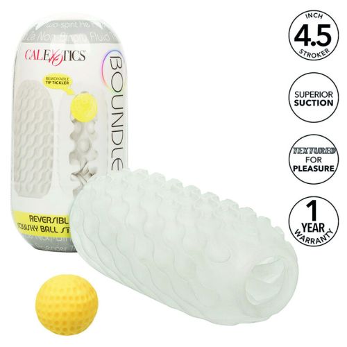 CALEXOTICS – BOUNDLESS REVERSÍVEL SQUISHY BALL STROKE CINZA