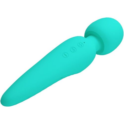 PRETTY LOVE – MAREDITH MASSAGER 12 MODOS DE VIBRAO AQUA GREEN