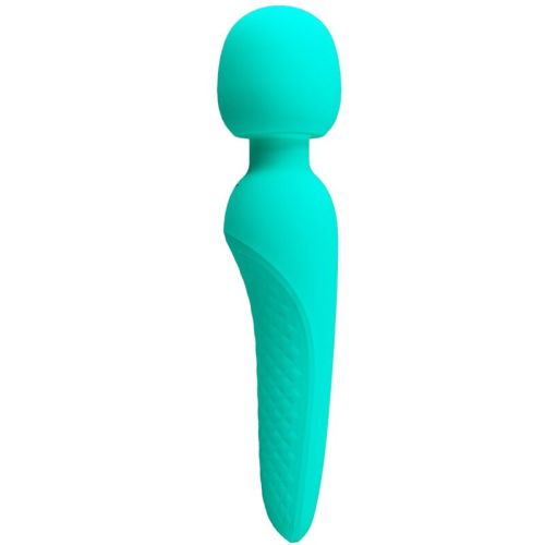 PRETTY LOVE – MAREDITH MASSAGER 12 MODOS DE VIBRAO AQUA GREEN