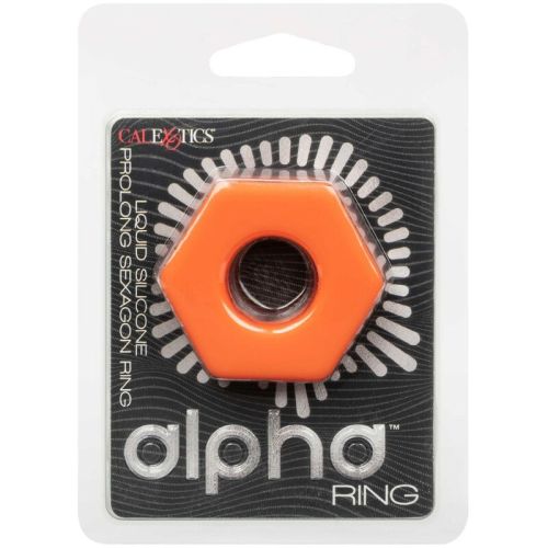 CALEXOTICS – ALPHA ANEL PROLONG SEXAGON LARANJA