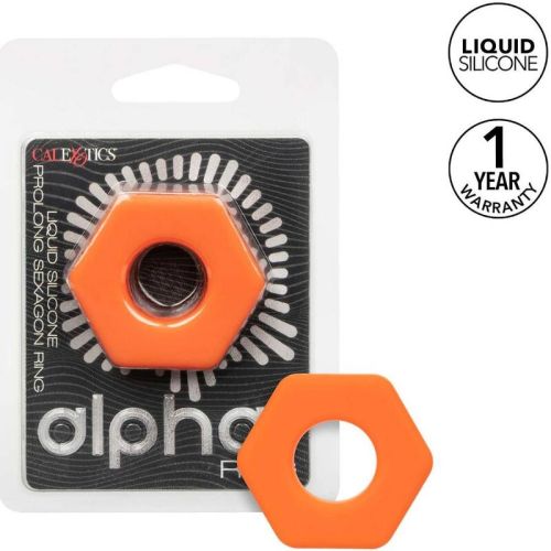 CALEXOTICS – ALPHA ANEL PROLONG SEXAGON LARANJA