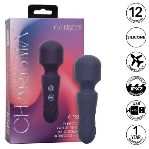 CALEXOTICS – CHARISMA CHARM MASSAGER 12 FUN??ES ROXO