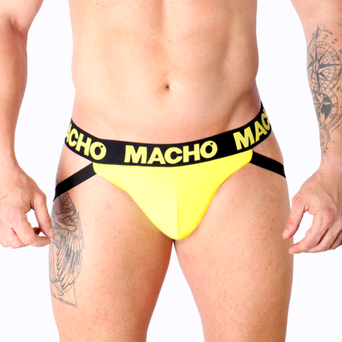 MACHO – MX25A JOCK LYCRA AMARELO XL