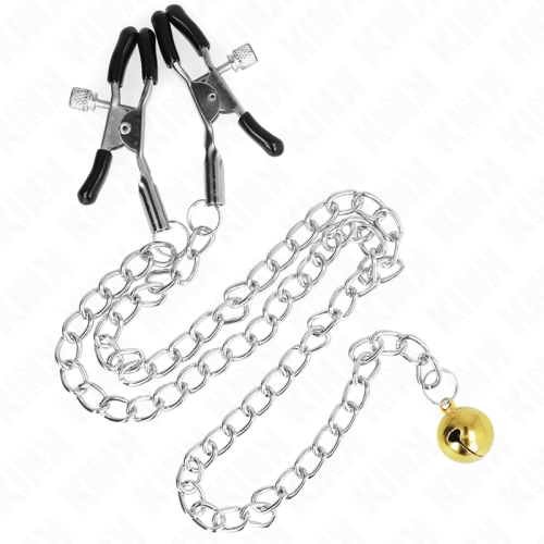 KINK – PINÇAS DE CORRENTE COM SINO 30 CM