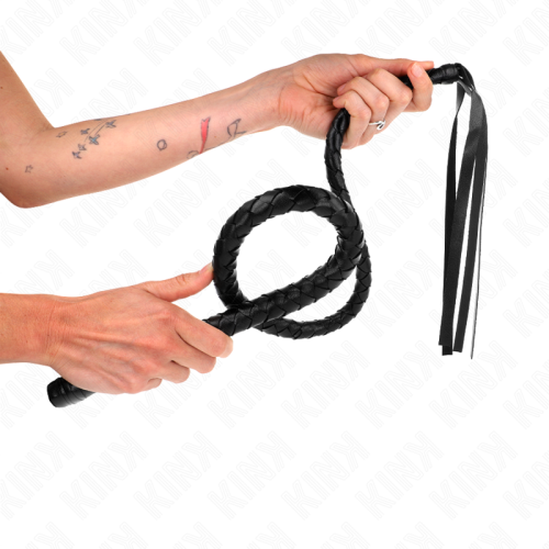 KINK – CHICOTE LONGO COM CONTAS 110 CM