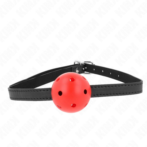 KINK – SIMPLICITY VERMELHO RESPIR?VEL 4,5 CM BOLA MORDA?A 62 x 1,5 CM
