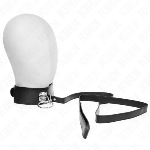 KINK – COLAR ESTUDDED 116 CM COM ALÇA DE COURO 50 X 5 CM