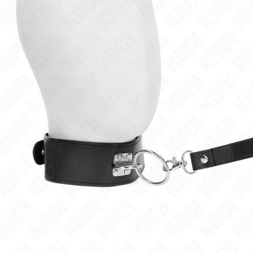 KINK – COLAR ESTUDDED 116 CM COM ALÇA DE COURO 50 X 5 CM