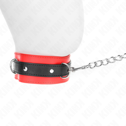 KINK – COLAR COM CINTO 65 CM COM ALÇA VERMELHA 54 X 4,5 CM