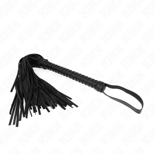 KINK – CHICOTE COM CABO TEXTURADO PRETO 48,5 CM