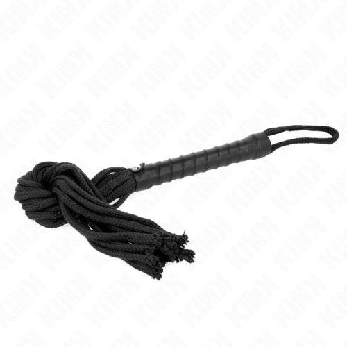 KINK – CHICOTE DE CORDA PRETA 56 CM