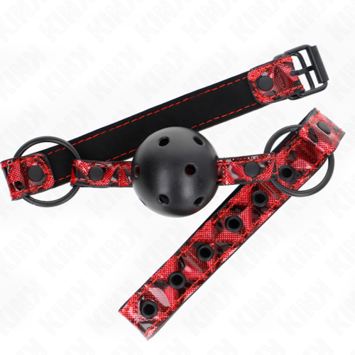 KINK – BOLA PADR?O DIAMANTE 4,5 CM GAG MODELO 2 64,5 CM AJUST?VEL 42-60 CM