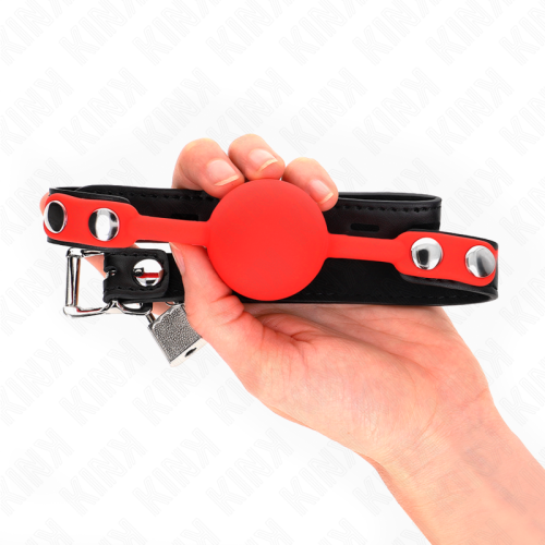 KINK – BOLA SILICONE MORDA?A 4 CM COM FECHADURA 60 x 2 CM