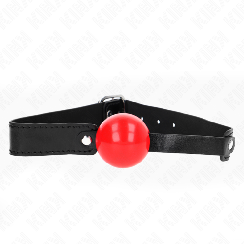 KINK – BOLA TPE MACIA 4 CM GAG MODELO 1 66 x 2,5 CM AJUST?VEL 41-61 CM
