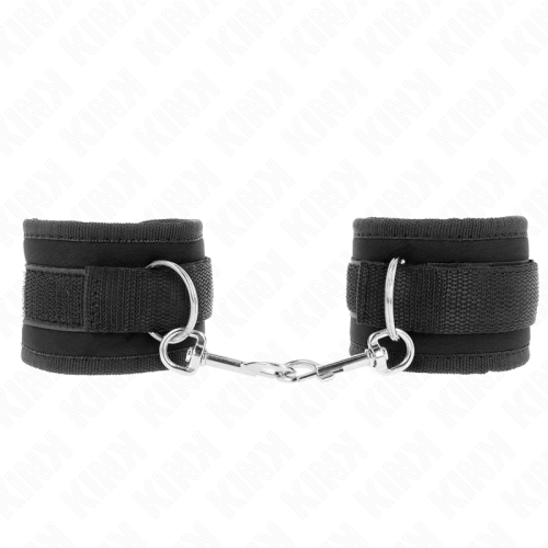 KINK – PULSO NYLON BIND HOOK&LOOP PRETO MODELO 2 AJUSTÁVEL 18-35 CM X 6 CM