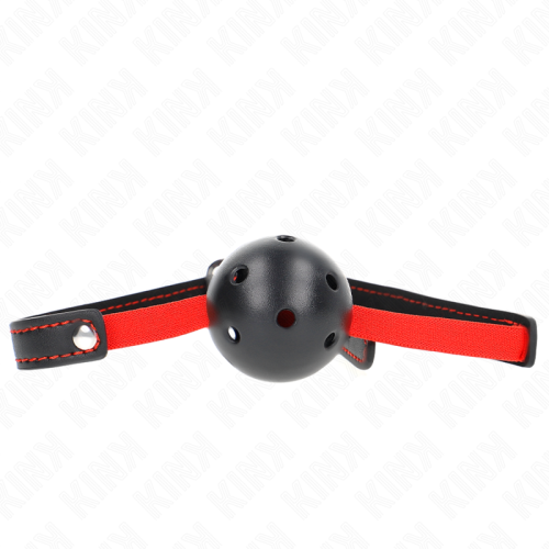 KINK – BOCA DURA OCA 4,5 CM MORDA?A COM CINTO EL?STICO 56 x 1,5 CM