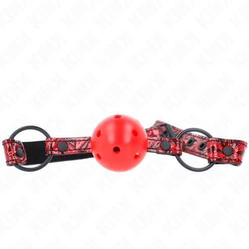 KINK – BOLA PADR?O DIAMANTE 4,5 CM GAG MODELO 1 64,5 CM AJUST?VEL 42-60 CM