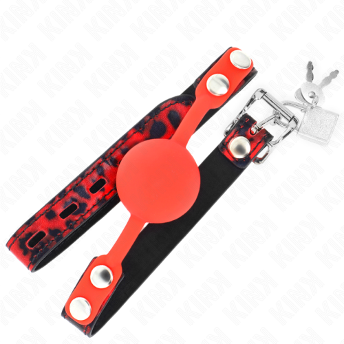 KINK – MODELO 2 BOLA SILICONE 4 CM COM FECHADURA 60 x 2 CM