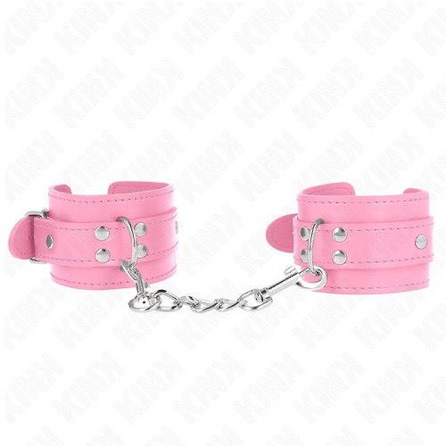 KINK – PULSO SIMPLES ROSA AJUSTÁVEL 20-23 CM X 5,5 CM