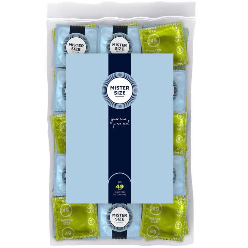MISTER SIZE – PRESERVATIVO TAMANHO S 49 MM (100 UNIDADES)