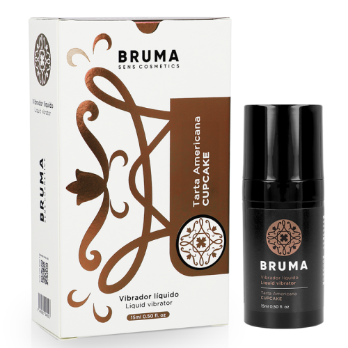 BRUMA – VIBRADOR L?QUIDO ULTRA DESLIZANTE CUPCAKE 15 ML