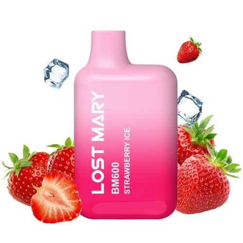 LOST MARY – BM600 NICOTINE VAPER 2% DESCART?VEL MORANGO ICE