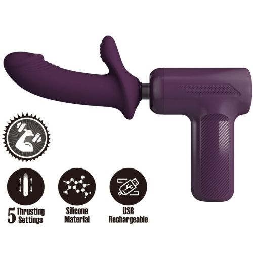 PRETTY LOVE – DJ SCHOLAR MASSAGER 5 CONFIGURAÇÕES ROXO