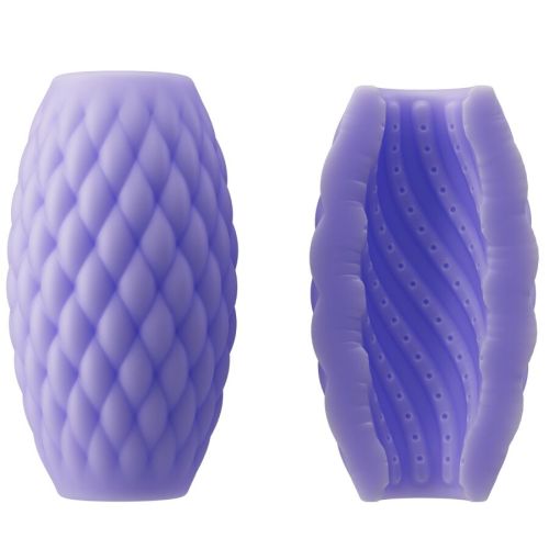PRETTY LOVE – MASTURBADOR MASCULINO SILICONE ATHENA EROS ROXO