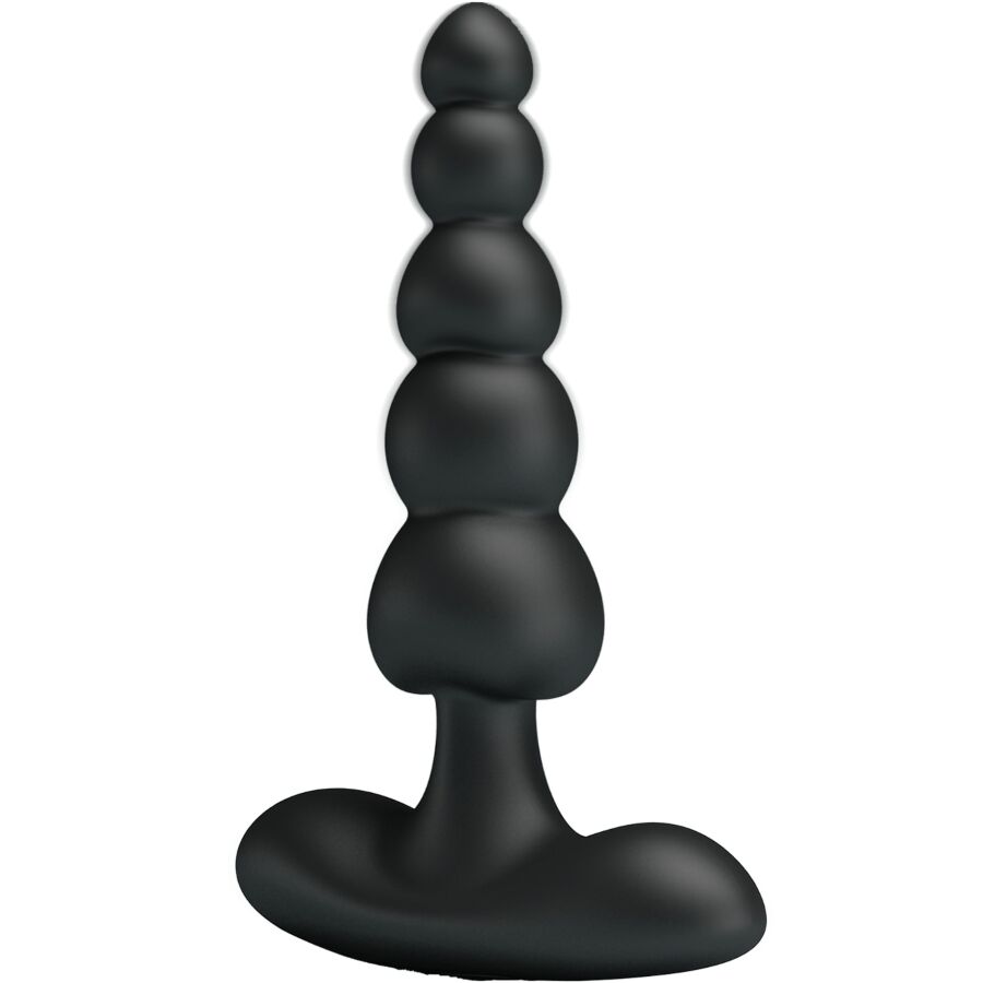 PRETTY LOVE – VIBRADOR ANAL CORBAN 10 VIBRAÇÕES PRETO