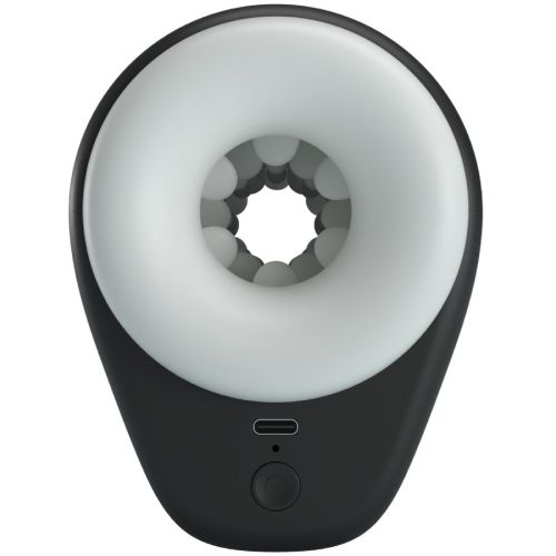 PRETTY LOVE – DJ GIRL MASTURBADOR MASCULINO COM VIBRA??O 5 CONFIGURA??ES NEGRO