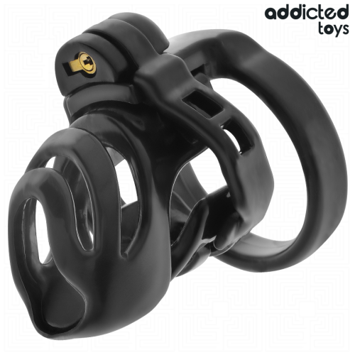 ADDICTED TOYS LOCKED – GAIOLA PARA PÊNIS COM TRAVA ETERNA 9 CM
