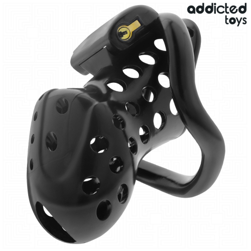 ADDICTED TOYS LOCKED – GAIOLA DE PÊNIS OCO COM CORRENTE 10,5 CM