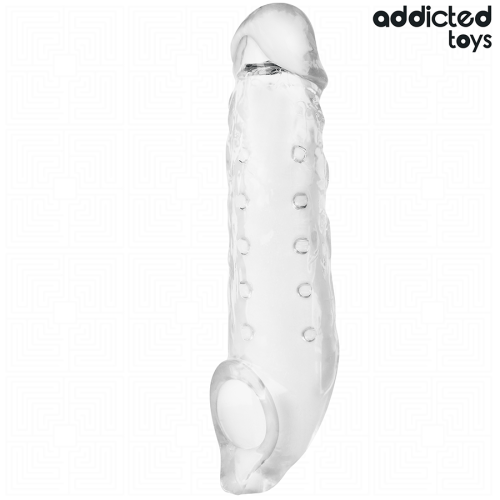 ADDICTED TOYS – BAINHA DE P?NIS TRANSPARENTE TAMANHO M 27 CM