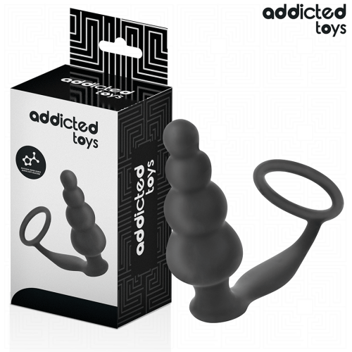 ADDICTED TOYS – PLUG ANAL COM ANEL MODELO 5