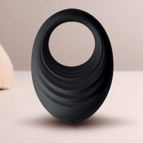 ROCKS-OFF – ANEL VIBRATÓRIO PARA PÊNIS PRETO SPIRE